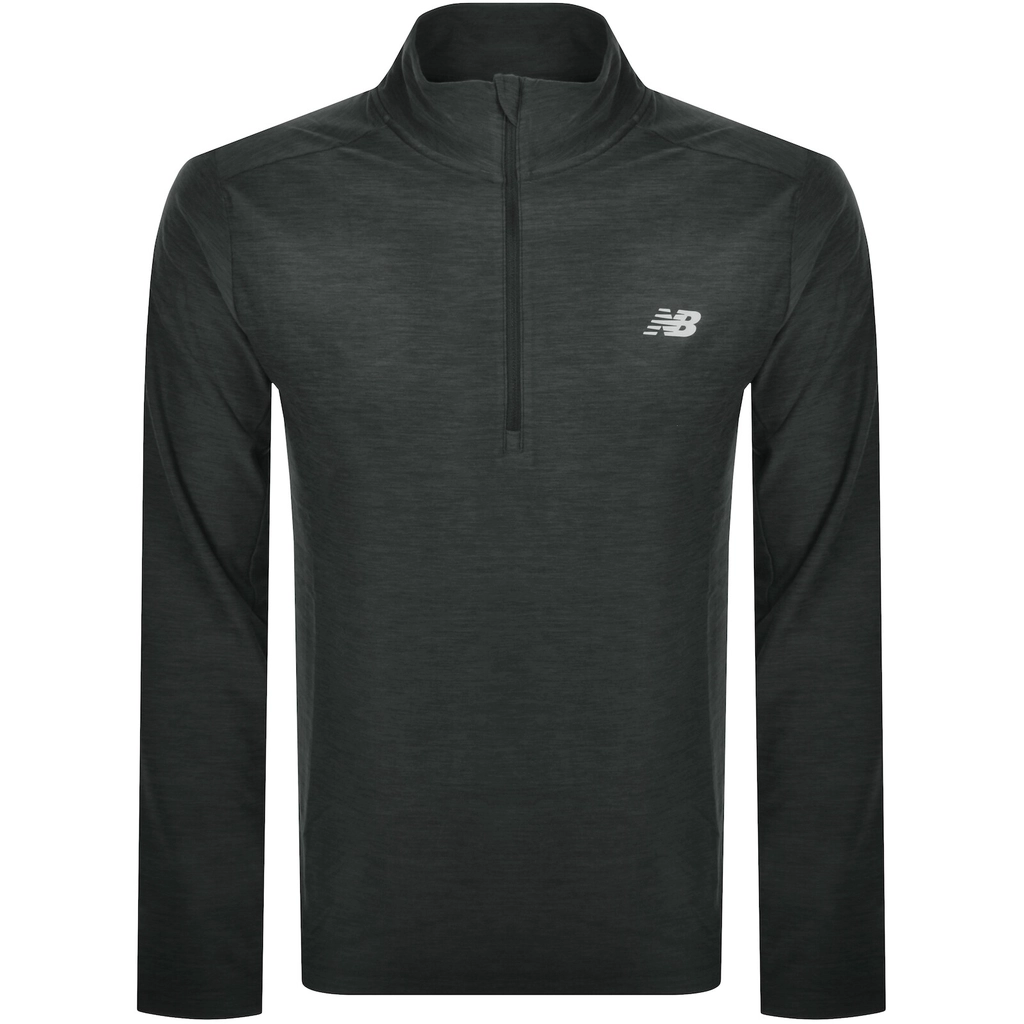 New Balance Quarter Zip Track Top Black